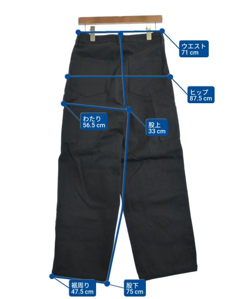 UNION LAUNCH（ユニオンランチ）デニムパンツ 黒 サイズ:S レディース/2200679138112