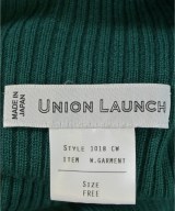 UNION LAUNCH（ユニオンランチ）ニット・セーター 緑 サイズ:FREE レディース/2200696600012