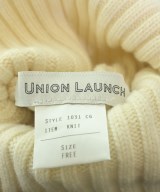 UNION LAUNCH（ユニオンランチ）ニット・セーター 白 サイズ:F レディース/2200643644502