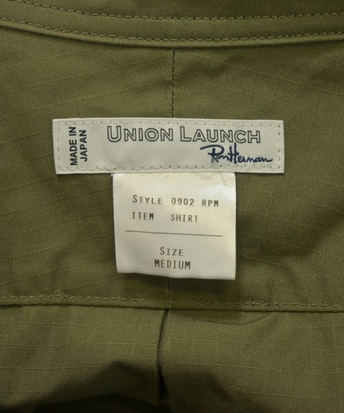 UNION LAUNCH（ユニオンランチ）カジュアルシャツ カーキ サイズ:M メンズ/2200645137026