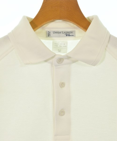 UNION LAUNCH（ユニオンランチ）ポロシャツ 白 サイズ:F レディース/2200638505191