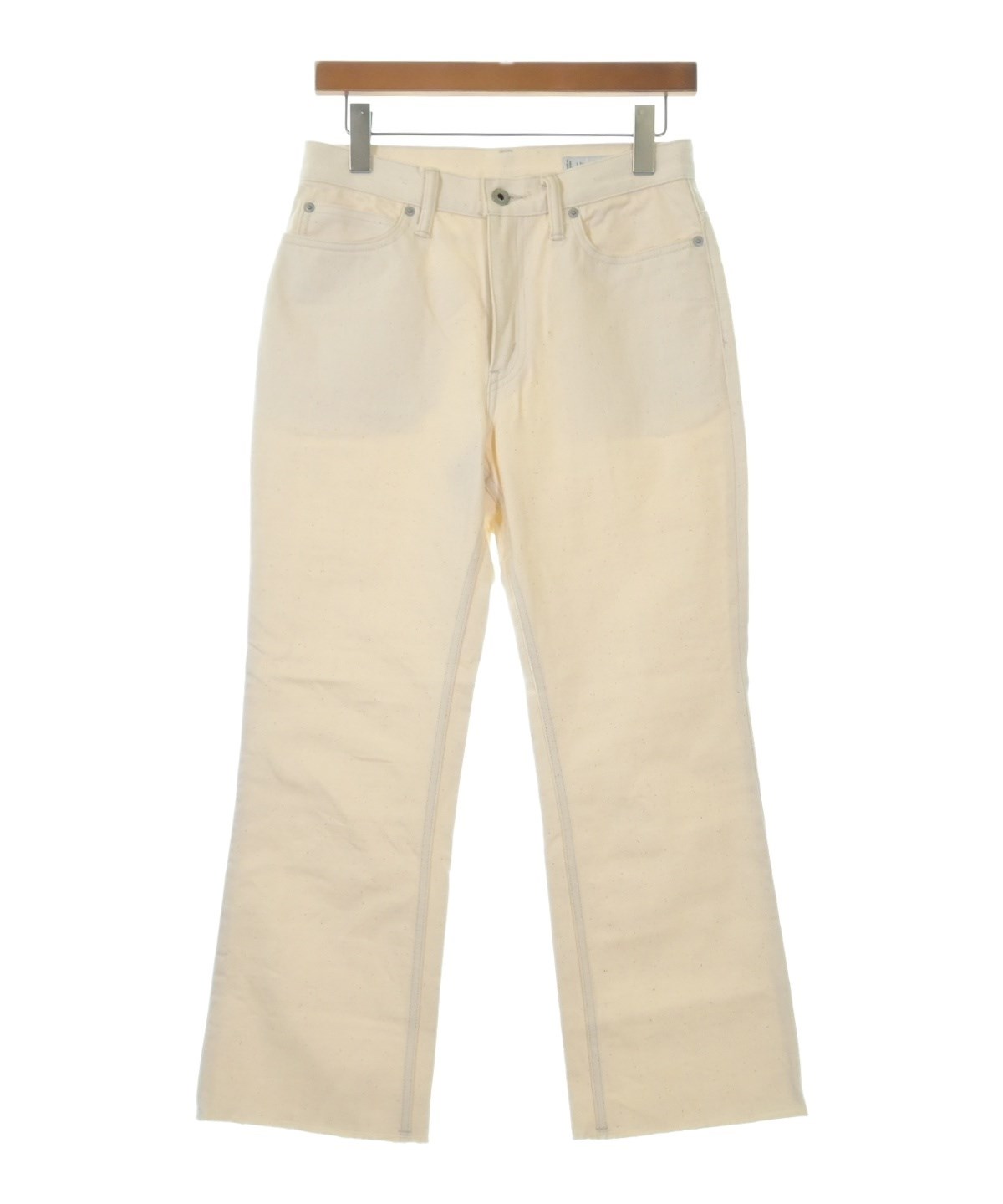 UNION LAUNCH パンツ XS ホワイト UNION LAUNCH（ユニオンランチ）デニムパンツ 白 サイズ:28(S位