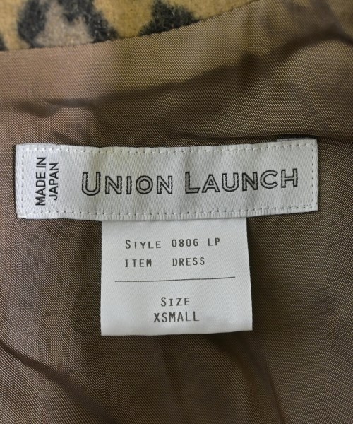 UNION LAUNCH（ユニオンランチ）ワンピース 茶 サイズ:XS レディース/2200653169026