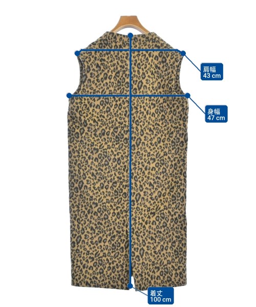 UNION LAUNCH（ユニオンランチ）ワンピース 茶 サイズ:XS レディース/2200653169026