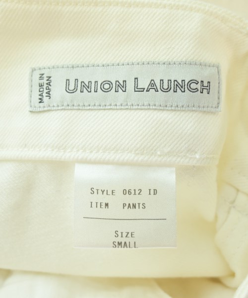 UNION LAUNCH（ユニオンランチ）デニムパンツ 白 サイズ:S レディース/2200696173066