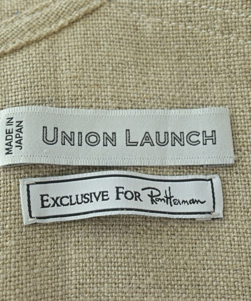 UNION LAUNCH（ユニオンランチ）オールインワン/サロペット ベージュ サイズ:F レディース/2200696173080