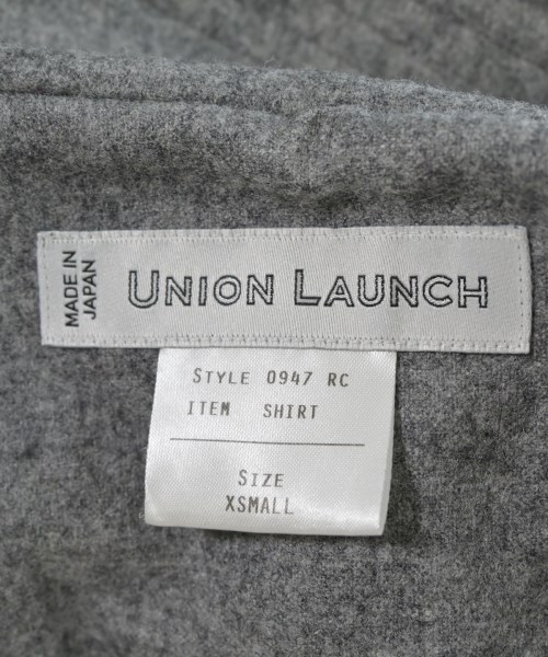 UNION LAUNCH（ユニオンランチ）ブラウス グレー サイズ:XS レディース/2200699485029