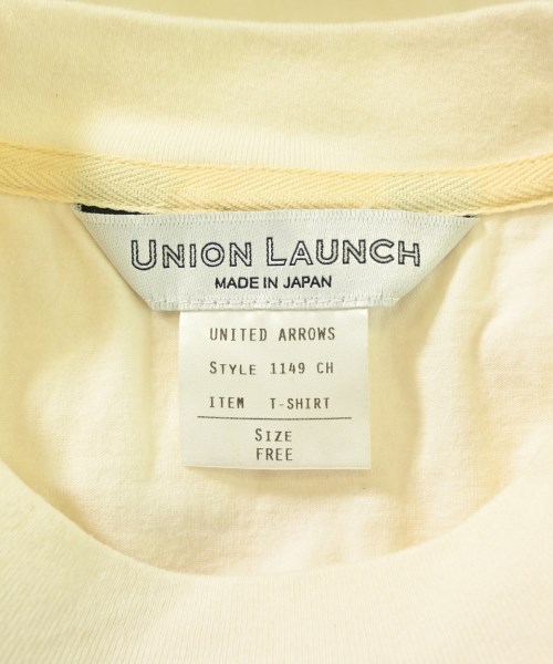 UNION LAUNCH（ユニオンランチ）Tシャツ・カットソー 白 サイズ:F レディース/2200708261033