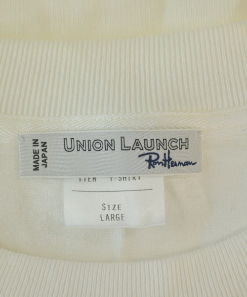 UNION LAUNCH（ユニオンランチ）Tシャツ・カットソー 白 サイズ:L メンズ/2200666329073