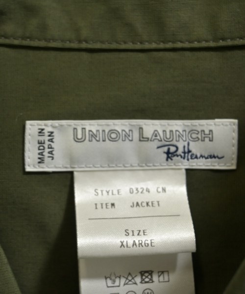UNION LAUNCH（ユニオンランチ）ブルゾン カーキ サイズ:XL メンズ/2200668653107