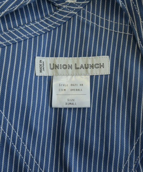 UNION LAUNCH（ユニオンランチ）オールインワン/サロペット 青 サイズ:XS レディース/2200729661072