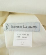 UNION LAUNCH（ユニオンランチ）ワンピース 白 サイズ:F レディース/2200732917234