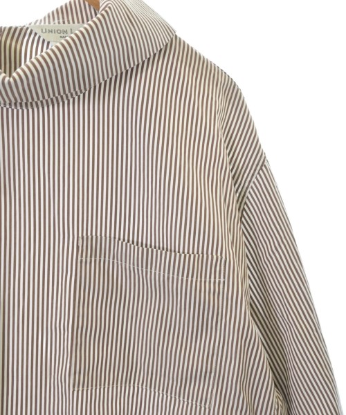 UNION LAUNCH（ユニオンランチ）カジュアルシャツ 茶 サイズ:-(M位) レディース/2200732950170
