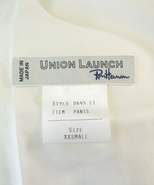 UNION LAUNCH（ユニオンランチ）カーゴパンツ 白 サイズ:XXS レディース/2200729341073