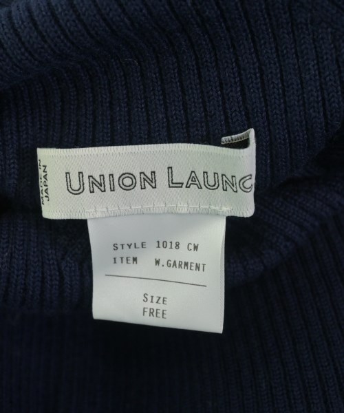 UNION LAUNCH（ユニオンランチ）ニット・セーター 紺 サイズ:F レディース/2200730716228