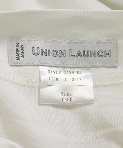 UNION LAUNCH（ユニオンランチ）Tシャツ・カットソー 白 サイズ:F レディース/2200718806071
