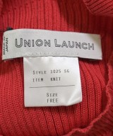 UNION LAUNCH（ユニオンランチ）ニット・セーター 赤 サイズ:F レディース/2200716046295