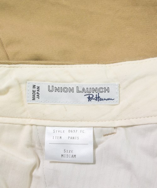 UNION LAUNCH（ユニオンランチ）チノパン ベージュ サイズ:M メンズ/2200724023011