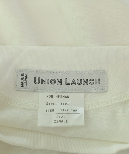 UNION LAUNCH（ユニオンランチ）ノースリーブ 白 サイズ:XS レディース/2200725365097