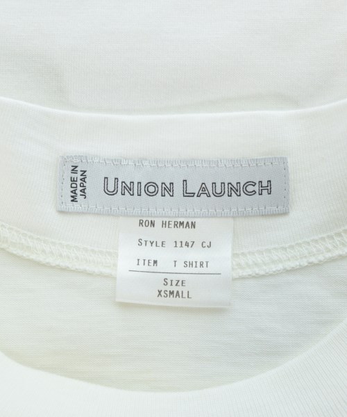 UNION LAUNCH（ユニオンランチ）Tシャツ・カットソー 白 サイズ:XS レディース/2200681548282
