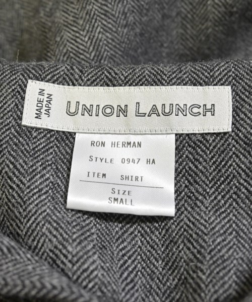 UNION LAUNCH（ユニオンランチ）カジュアルシャツ グレー サイズ:S レディース/2200688197124