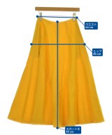 UNION LAUNCH（ユニオンランチ）ロング・マキシ丈スカート 黄 サイズ:XS レディース/2200682834155