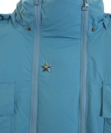 black means（ブラックミーンズ）ダウンジャケット/ダウンベスト 青 サイズ:3(L位) レディース/2200645144017