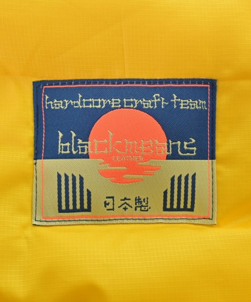 black means（ブラックミーンズ）ダウンジャケット/ダウンベスト オレンジ サイズ:-(XL位) メンズ/2200645144024