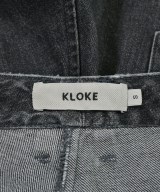 KLOKE（クローク）デニムパンツ 黒 サイズ:S レディース/2200672756047