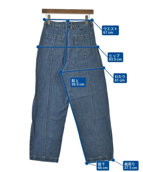 KLOKE（クローク）デニムパンツ 青 サイズ:S レディース/2200634102042