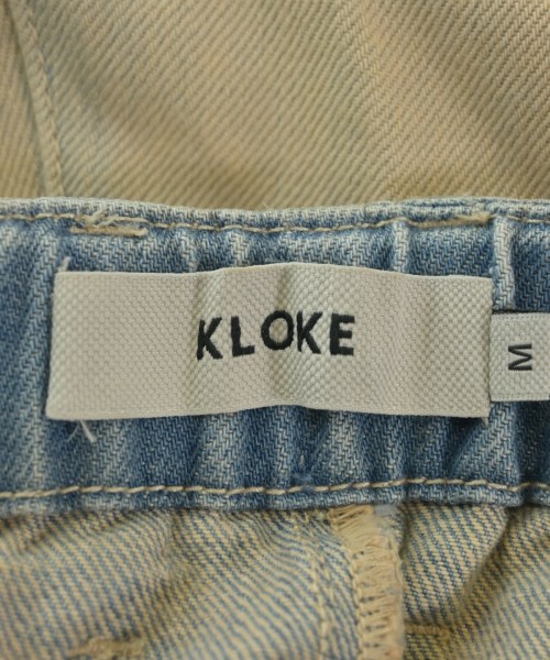 KLOKE（クローク）デニムパンツ ベージュ サイズ:M メンズ/2200726359033