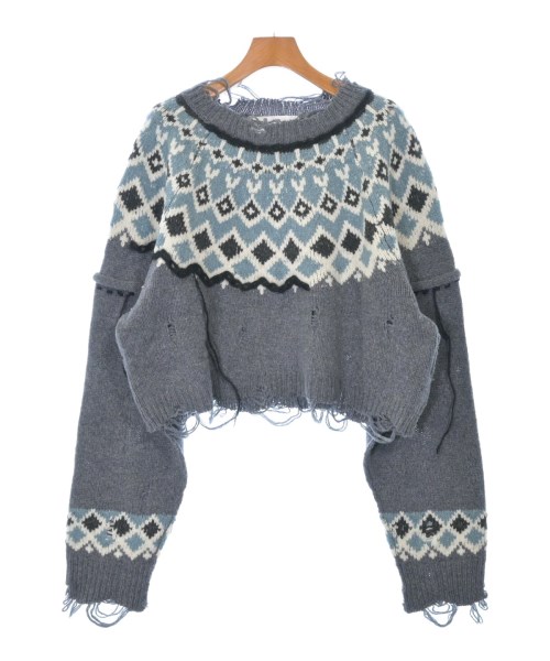 IRENE(アイレネ)ニット・セーター グレー サイズ:36(S位)/2200629093065