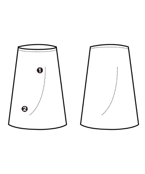 IRENE（アイレネ）ロング・マキシ丈スカート 赤 サイズ:34(XS位) レディース/2200631749035