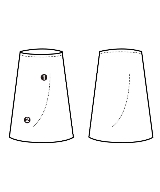 IRENE（アイレネ）ロング・マキシ丈スカート 赤 サイズ:34(XS位) レディース/2200631749035