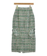 IRENE（アイレネ）ロング・マキシ丈スカート 緑 サイズ:34(XS位) レディース/2200605372061