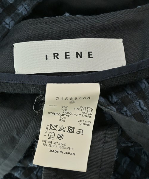 IRENE（アイレネ）ワンピース 紺 サイズ:36(S位) レディース/2200677901206