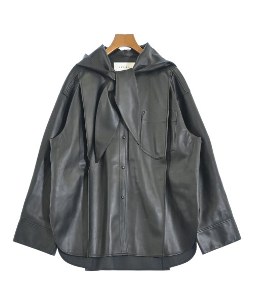 IRENE(アイレネ)カジュアルジャケット 黒 サイズ:36(S位)/2200653598031