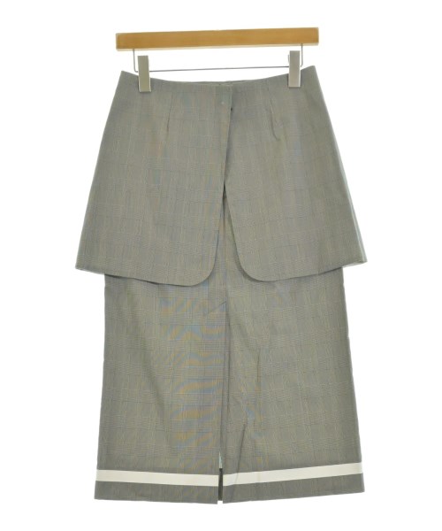 IRENE(アイレネ)ロング・マキシ丈スカート グレー サイズ:34(XS位)/2200656973064