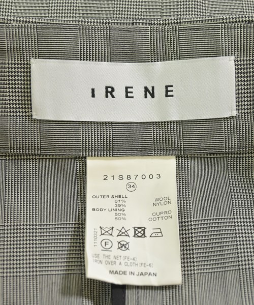 IRENE（アイレネ）ロング・マキシ丈スカート グレー サイズ:34(XS位) レディース/2200656973064