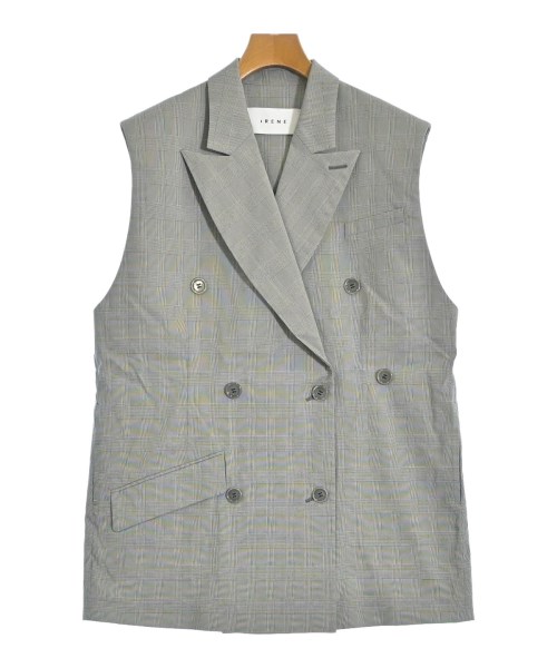 IRENE(アイレネ)ベスト グレー サイズ:36(S位)/2200650516144