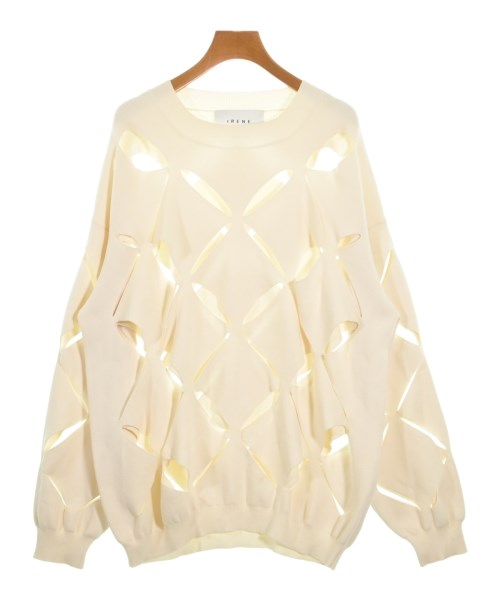 IRENE(アイレネ)ニット・セーター 白 サイズ:36(S位)/2200662948025