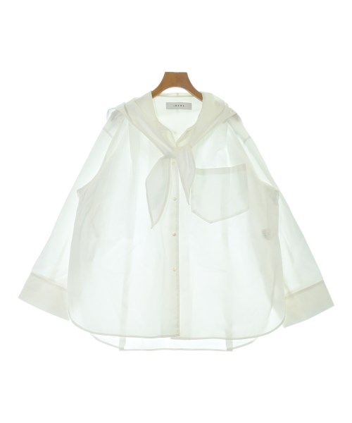 IRENE(アイレネ)カジュアルシャツ 白 サイズ:36(S位)/2200661223062