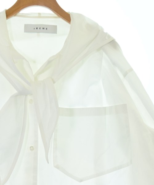 IRENE（アイレネ）カジュアルシャツ 白 サイズ:36(S位) レディース/2200661223062