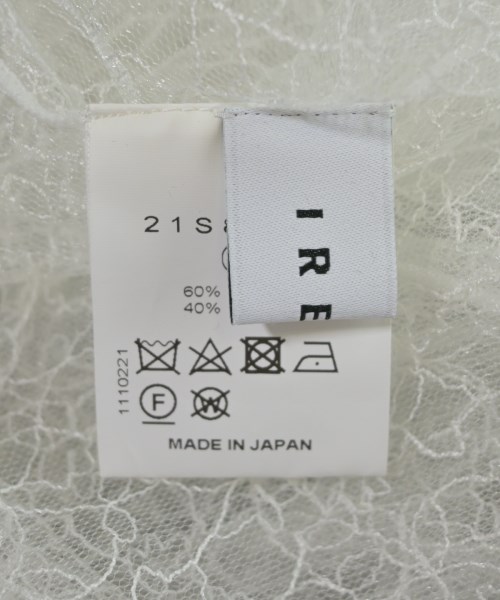 IRENE（アイレネ）ブラウス 白 サイズ:36(S位) レディース/2200661223093