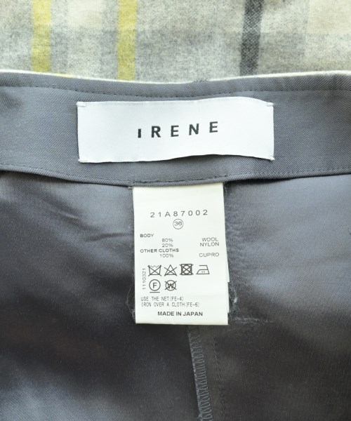 IRENE（アイレネ）ロング・マキシ丈スカート グレー サイズ:36(S位) レディース/2200663628063