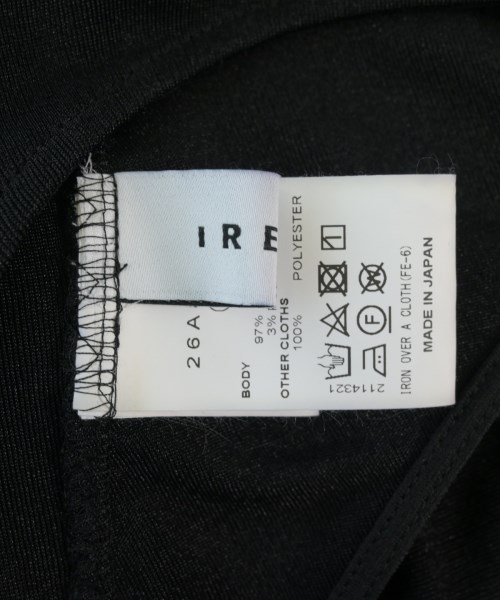 IRENE（アイレネ）Tシャツ・カットソー 黒 サイズ:36(S位) レディース/2200721733067