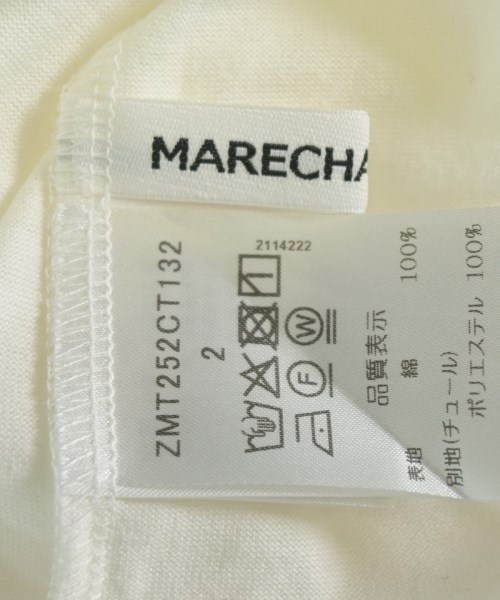 MARECHAL TERRE（マルシャルテル）Tシャツ・カットソー 白 サイズ:2(M位) レディース/2200633678135