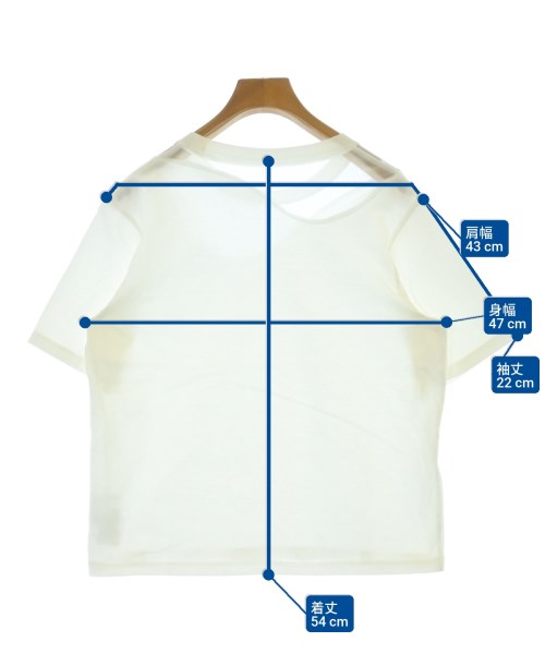 MARECHAL TERRE（マルシャルテル）Tシャツ・カットソー 白 サイズ:2(M位) レディース/2200633678135