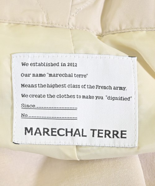 MARECHAL TERRE（マルシャルテル）ダウンコート ベージュ サイズ:2(M位) レディース/2200644747578