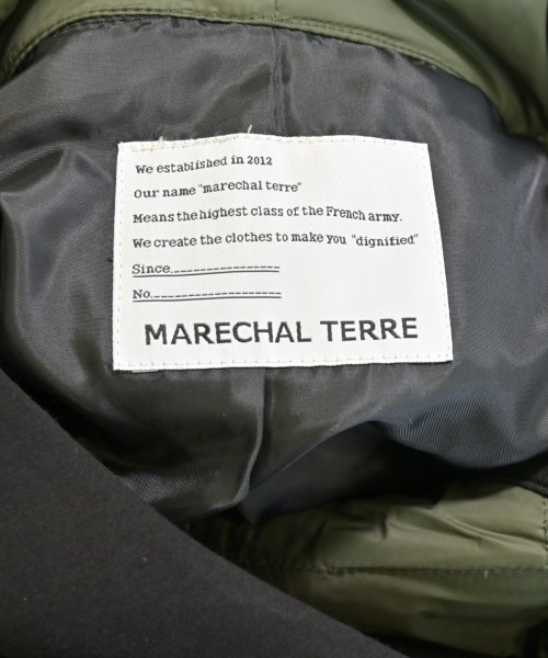 MARECHAL TERRE（マルシャルテル）ダウンジャケット/ダウンベスト カーキ サイズ:2(M位) レディース/2200644748360